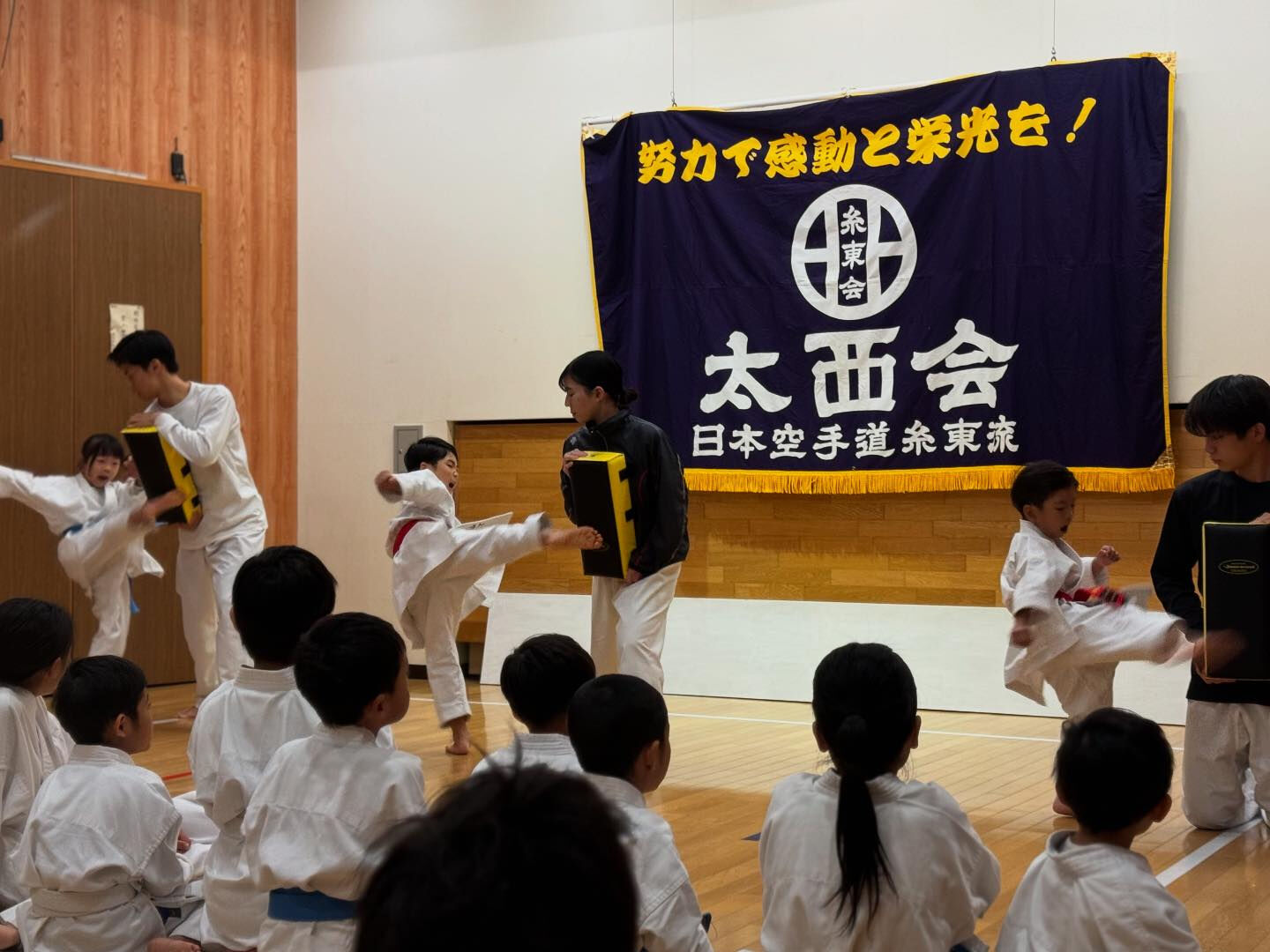 白鷺支部・城山台支部合同稽古発表会をおこないました！