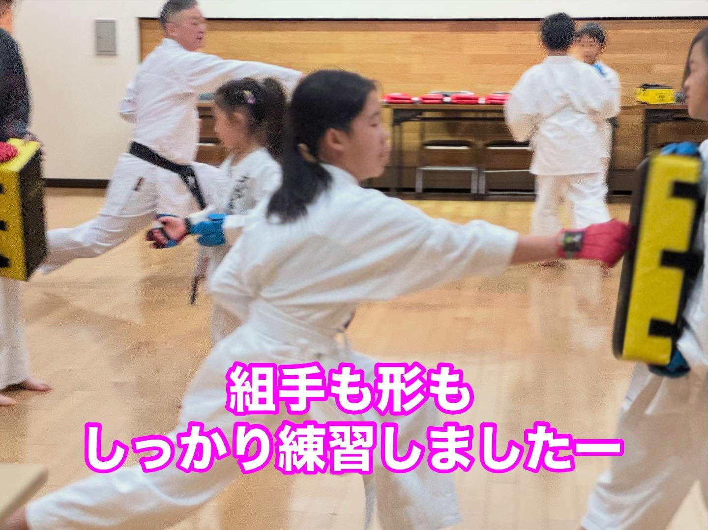 12月28日、白鷺支部の練習です